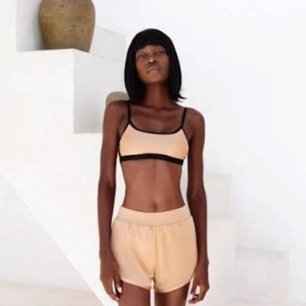 (NWT) Creatures of XIX (CXIX) - Heavenly Dancer Shorts - Gold (Size Small)